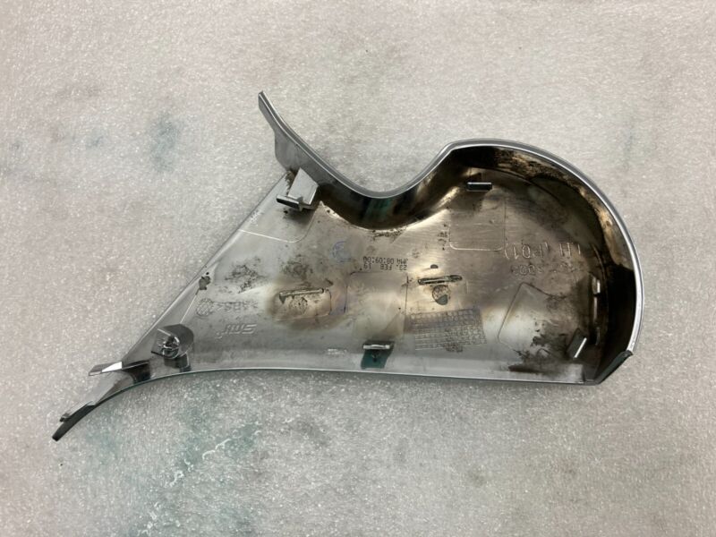 2017-2020 Tesla Model 3 Front Left Exterior Mirror Lower Mounting Cover Chrome