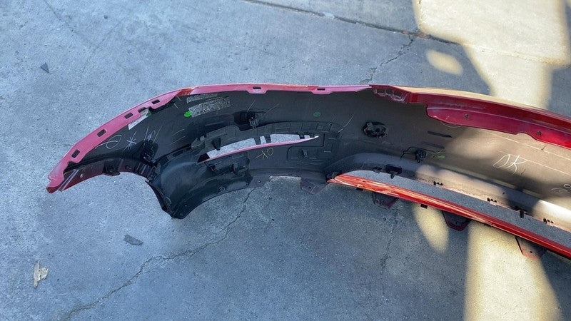 ⭕ 20-23 Model Y Front Bumper Cover Red - PPMR w/ Park Sensor Type 1493