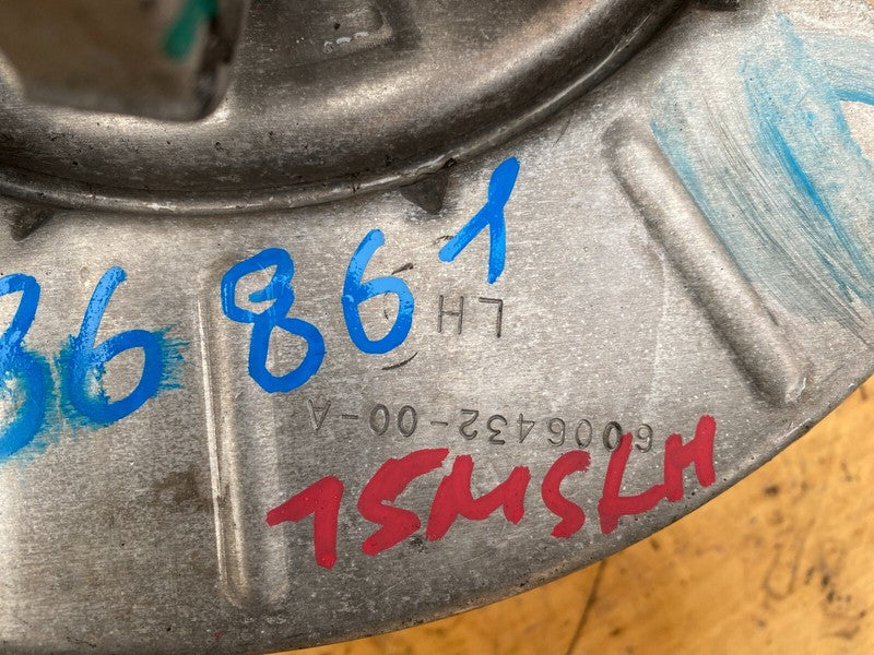 600643200A ⭕ 12-15 Model S Rear Driver Side Spindle Knuckle w/ Wheel Hub Left 6006432-00-A