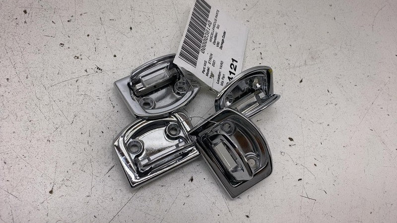 1K0864203C 19-23 Audi E-Tron Quattro Trunk Luggage Cargo Tie Down Hook Chrome 4x 1K0864203C