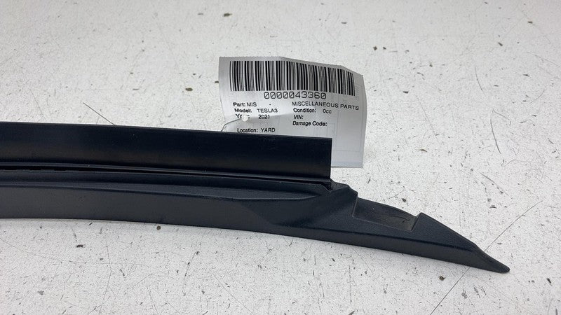 150493300A ⭕ 2017-2023 Tesla Model 3 M3 Left Under Hood Grille Vent Trim Cover 1504935-00-A