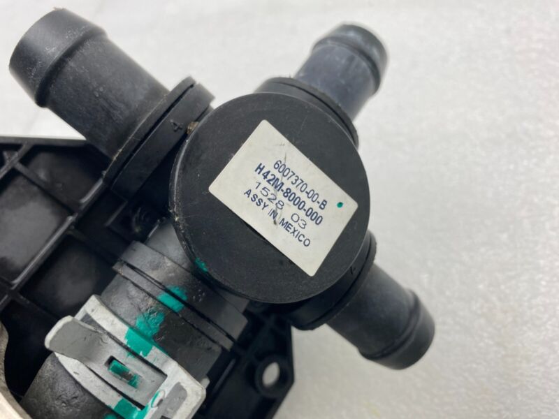 2012-2020 Tesla Model S MS Coolant Pump Cooling Valve Actuator 4-Way w/ Hose OEM