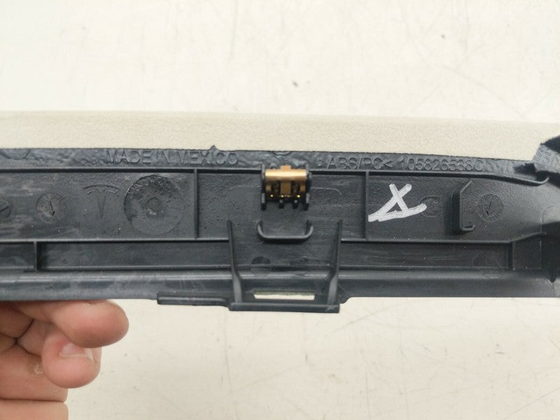 105826538C ⭕16-20 Model X MX Rear Driver Side Upper Door Trim Panel Cover Left 1058265-38-C