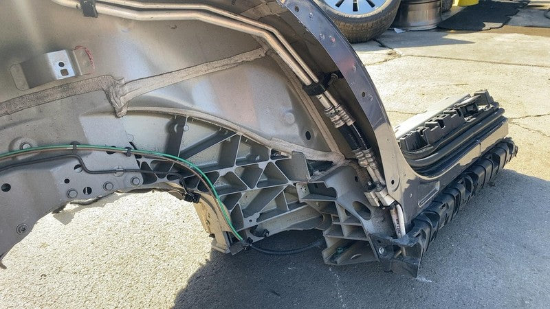 ⭕16-20 Tesla Model X MX Rear Right Quarter Fender Frame Panel Cutout Gray - PMNG