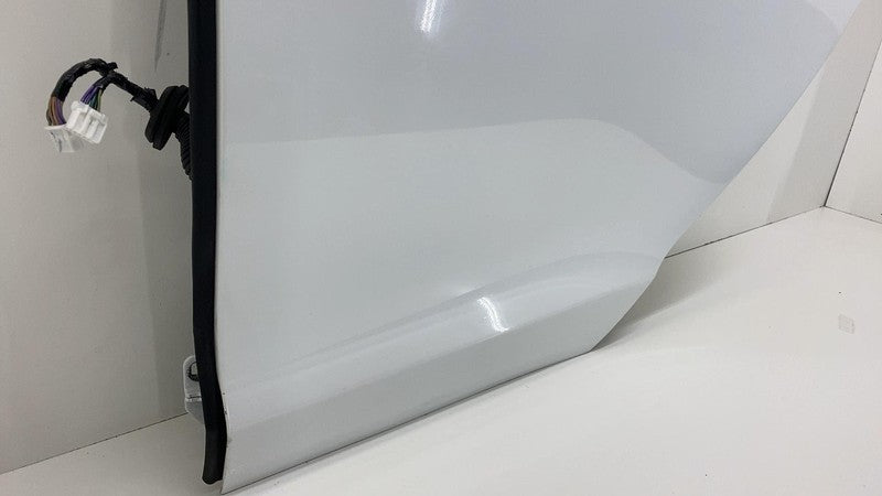 2012-2015 Tesla Model S MS Rear Driver Side Door Shell Panel Left LH White PPSW