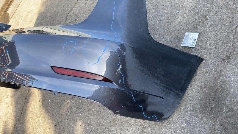 2023 Tesla Model 3 Rear Bumper Cover w/ Light Reflectors Assembly Gray PMNG OEM