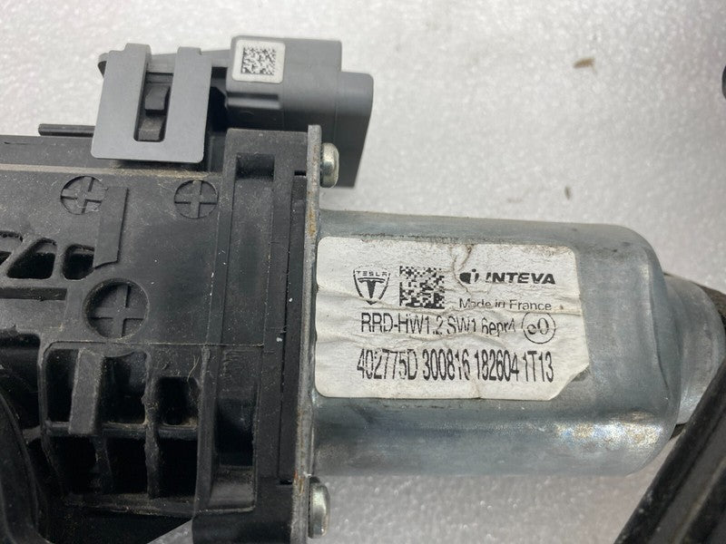 102882100B ⭕ 2016-2020 Tesla Model X Rear Right Door Window Regulator & Motor 1028821-00-B