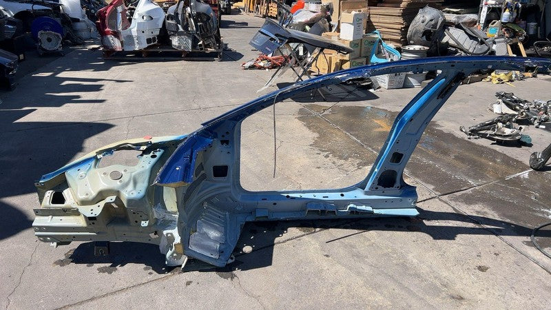 ⭕ 24-25 Tesla Model 3 Front Right A + B Pillar Structural Rail Frame Horn Blue