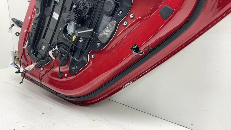 1096623-10-F ⭕ 2017-2020 Tesla Model 3 M3 Rear Passenger Side Door Shell Panel Right Red PPMR