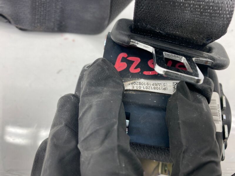 1081281 01 E 2017-2023 Tesla Model 3 M3 Rear Driver Side 2nd Row Seatbelt Retractor Left Assy