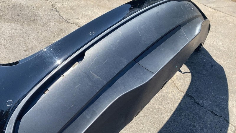 ⭕ 2020-2022 Tesla Model Y Rear Bumper Cover w/ Sensor & Lower Valance Black PBSB