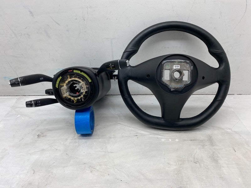 1036774-00-C ⭕12-20 Model S X Steering Wheel Leather w/ Wiper Turn Signal Switch 1036774-00-C