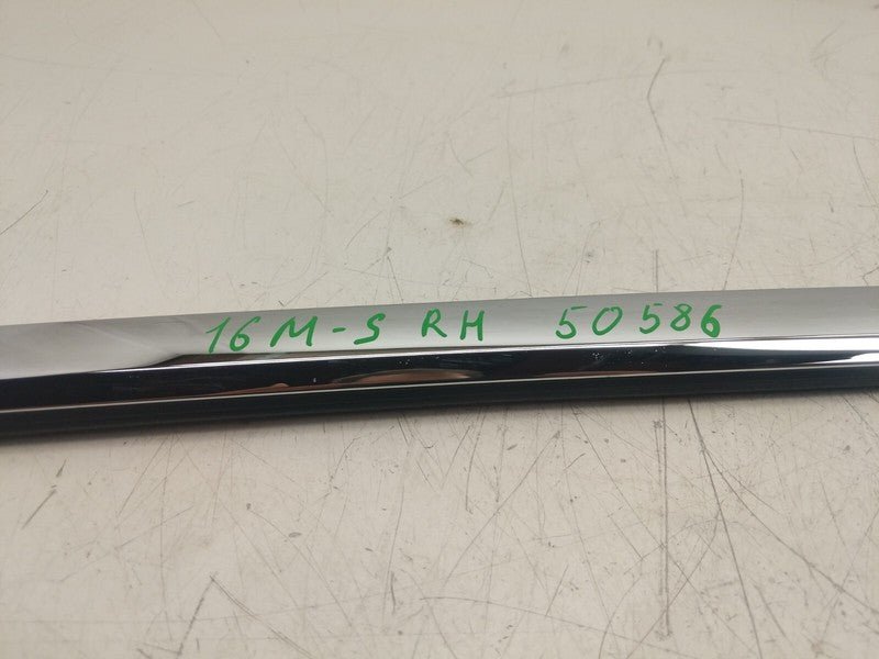 ⭕2012-2020 Tesla Model S MS Rear Right Door Exterior Mold Chrome Belt Molding RH