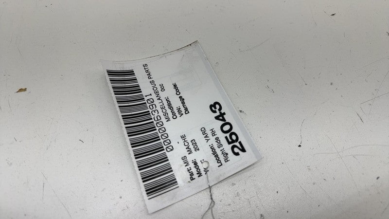 LJ8B R13244 AEW 21-24 Mustang Mach-E Rear Right Door Sill Scuff Plate Trim Cover LJ8B-R13244-AEW