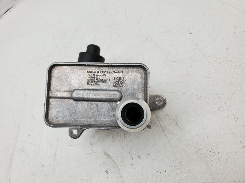 1088248-00-D ⭕ 2017-2022 Tesla Model 3 Chiller EXV Oil Fluid Cooler Assembly 1088248-00-D OEM