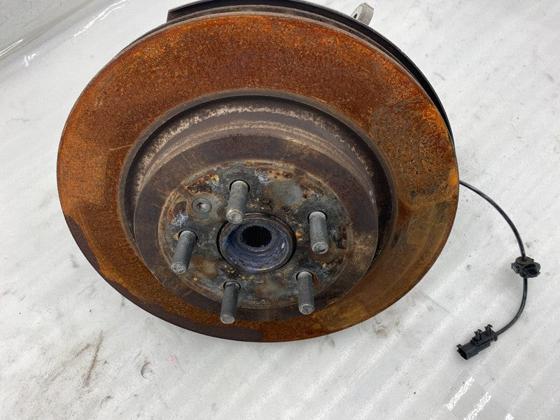 600702300B ⭕ 12-15 Model S Rear Left Spindle Knuckle w/ Shield & Wheel Hub RWD 6007023-00-B