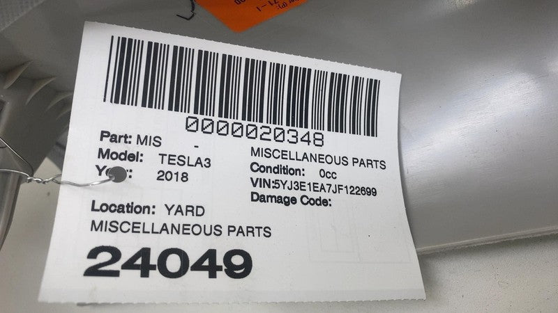 1086265-71-I ⭕ 2017-2020 Tesla Model 3 Rear Headliner Siderail Pillar Trim Left 1086265-71-I