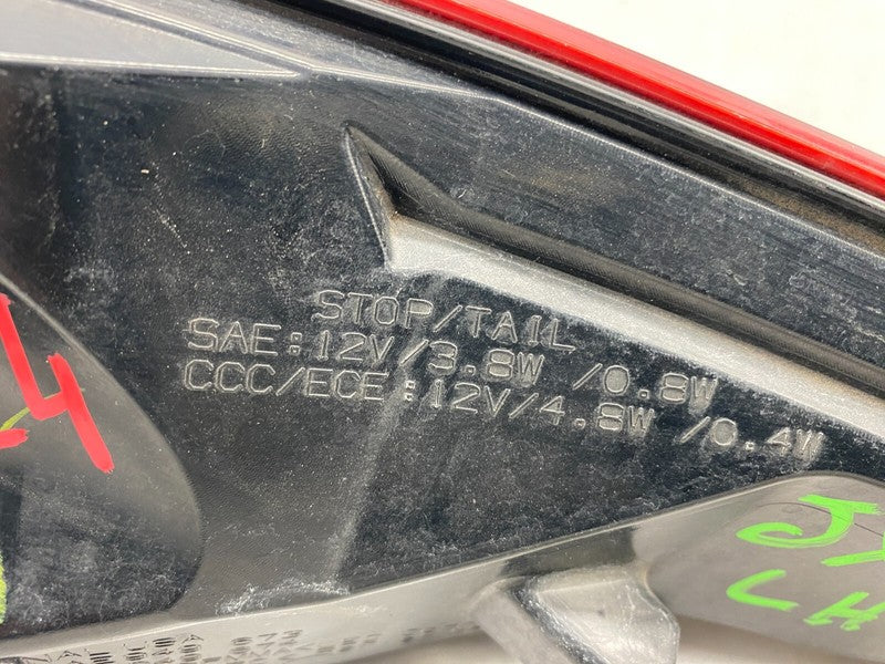 ⭕2013 Infiniti JX35 Rear Driver Taillight Outer Tail Lamp Left LH 2014 2015 QX60