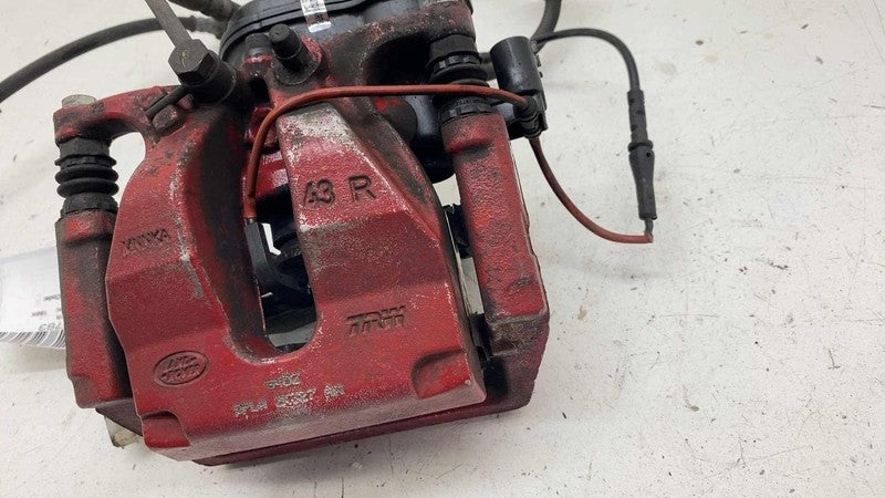 ⭕ 14-17 Range Rover Sport Rear Passenger Caliper Red w/ Brake Hose Line Right RH