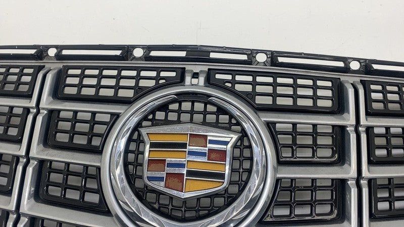 ⭕ 2013-2015 Cadillac XTS Front Bumper Upper Chrome Grille w/ Emblem As