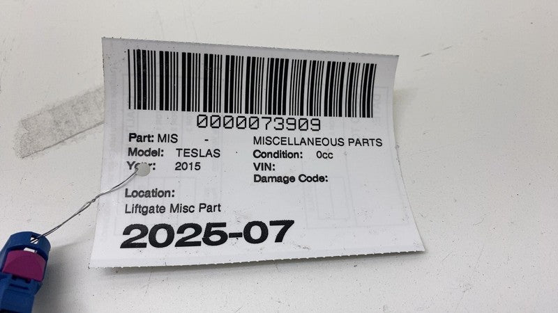 ⭕ 2012 2013 2014 2015 Tesla Model S MS Rear View Backup Camera w/ Cabl