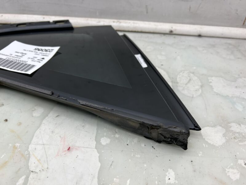 Does not apply 2016-2021 Tesla Model S Rear Driver Side Quarter Window Glass Left LH 43R-008010