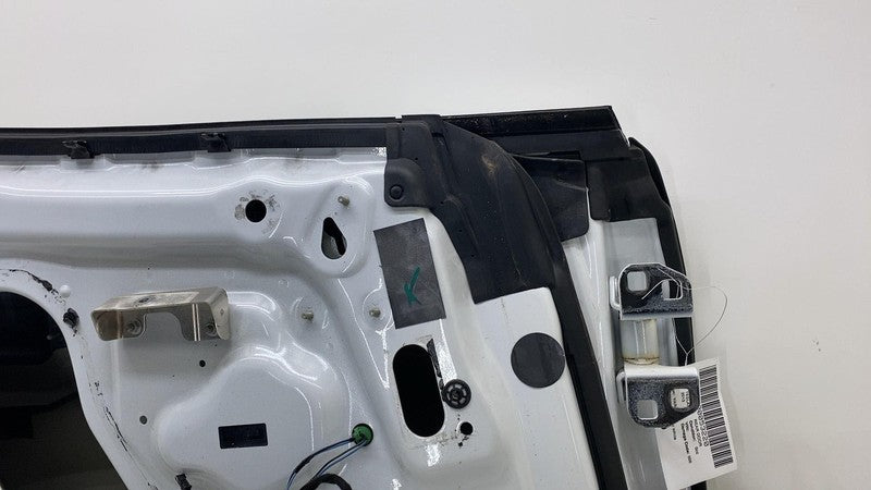 2012-2015 Tesla Model S MS Rear Driver Side Door Shell Panel Left LH White PPSW