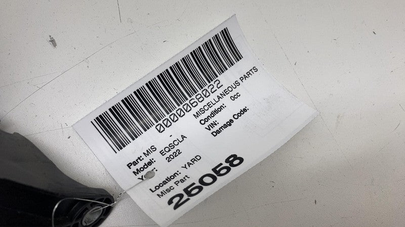 ⭕ 2022 Mercedes Benz EQS450+ Class Front Washer Fluid Reservoir Tank A