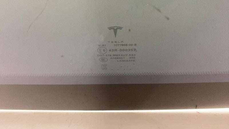 ⭕ 2016-2018 Tesla Model S MS Panoramic Roof Moving Sunroof Glass (Fron