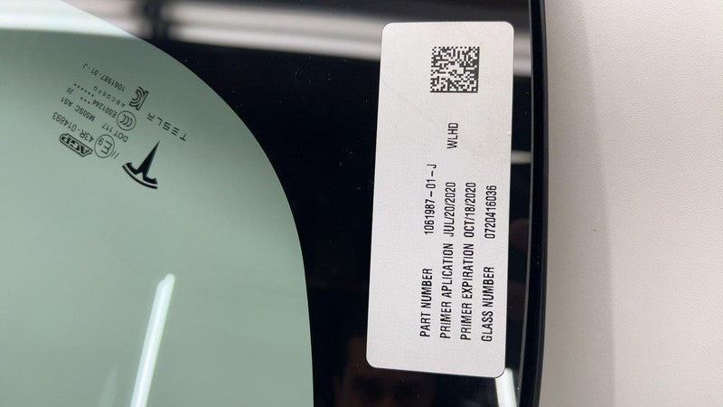 1061987-01-J ⭕NEW 16-20 Model S Front Windshield Wind Screen Glass w/ Triple-Cam 1061987-01-J