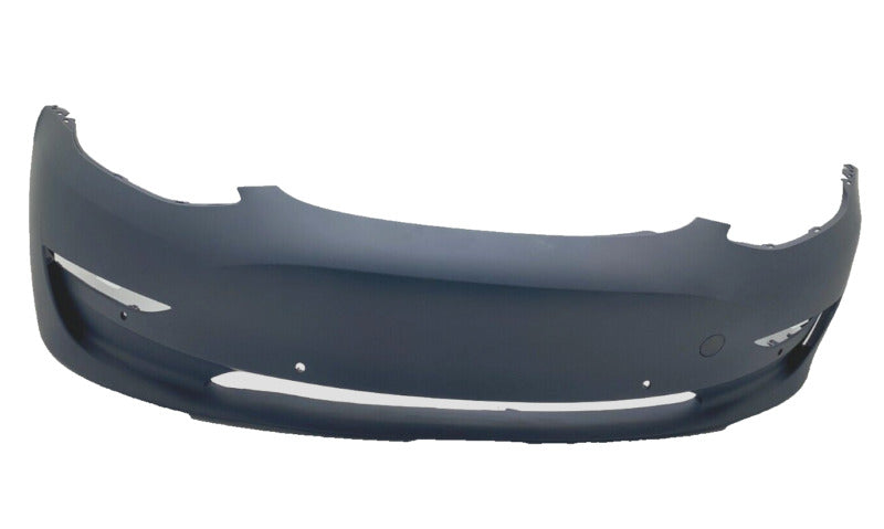 Does Not Apply 2017-2022 Tesla Model 3 Front Bumper Fascia Cover Assembly suit w/ Park Sensor