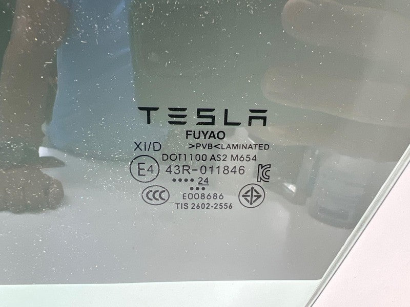 2021-2023 Tesla Model 3 Front Driver Side Door Window Glass Left LH Double Pane