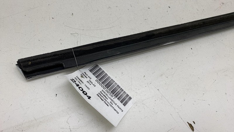 ⭕ 12-20 Model S Front Driver Outer Door Belt Mold Chrome Molding Left