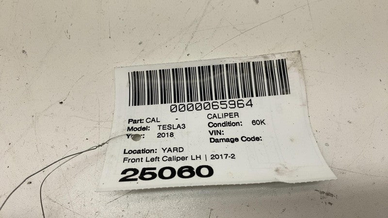 1044621-00-D ⭕ 2017-2023 Tesla Model 3 Front Left Caliper w/ Brake Hose Line LH 1044621-00-D