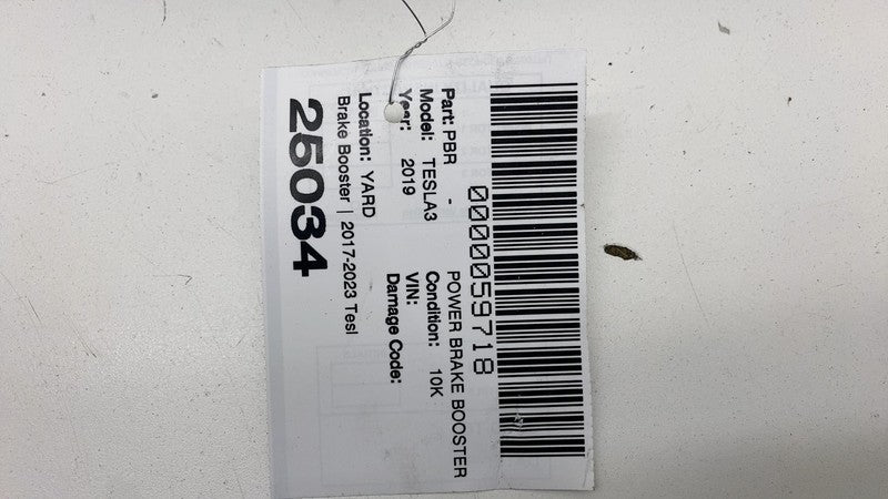 104467100E ⭕ 2017-2023 Model 3 Power Brake Booster Master Cylinder & Reservoir 1044671-00-E
