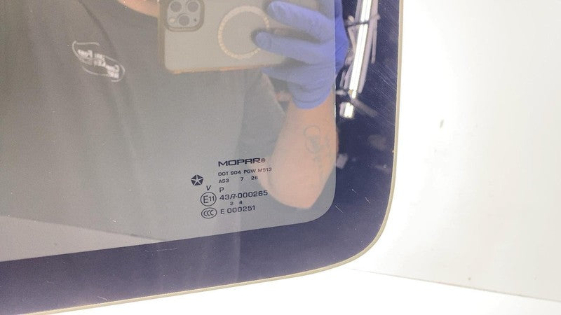 68054707AA ⭕ 11-18 Jeep Wrangler Rear Driver Side Body Quarter Glass Window Left LH 4-Door