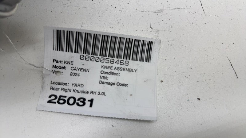 ⭕2024 Porsche Cayenne Rear Right Spindle Knuckle Wheel Hub w/ Rotor &