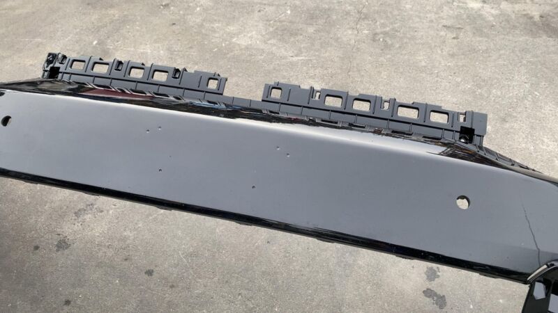 2022 2023 2024 Kia EV6 Front Bumper Cover with Sensor Holes Assembly OEM Black