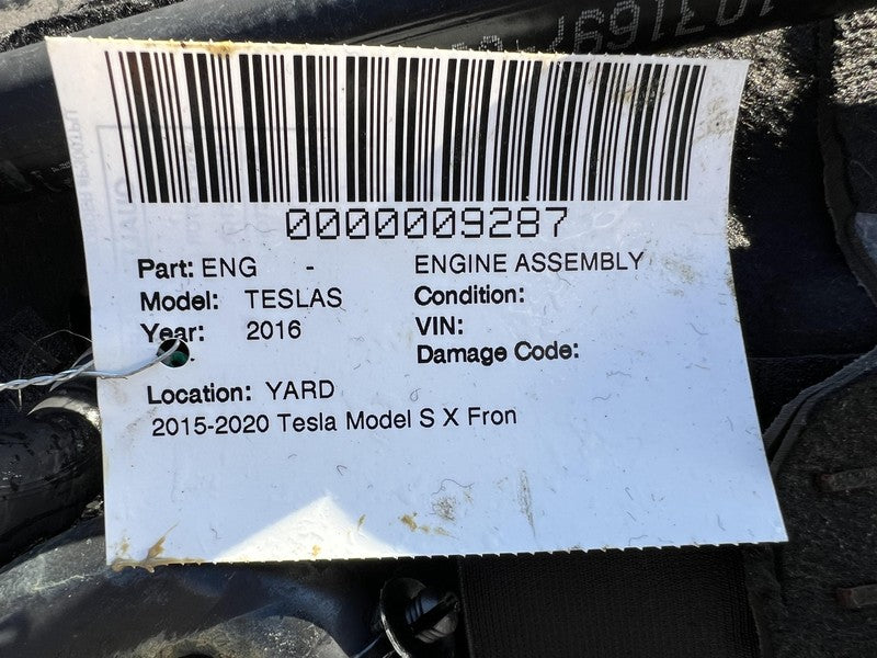 ⭕ 14-18 Model X S Front Drive Unit Electric Engine Motor Inverter 1035