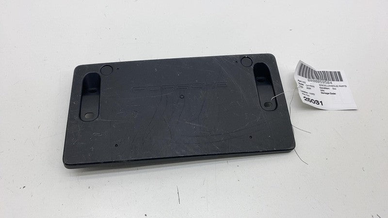 9Y0.807.287.BC ⭕ 2024 Porsche Cayenne License Plate Bracket Holder OEM 9Y0807287BC