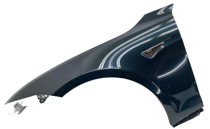 ⭕ 12-20 Tesla Model S Front Driver Side Fender Shell Panel Left LH Green - PMSG