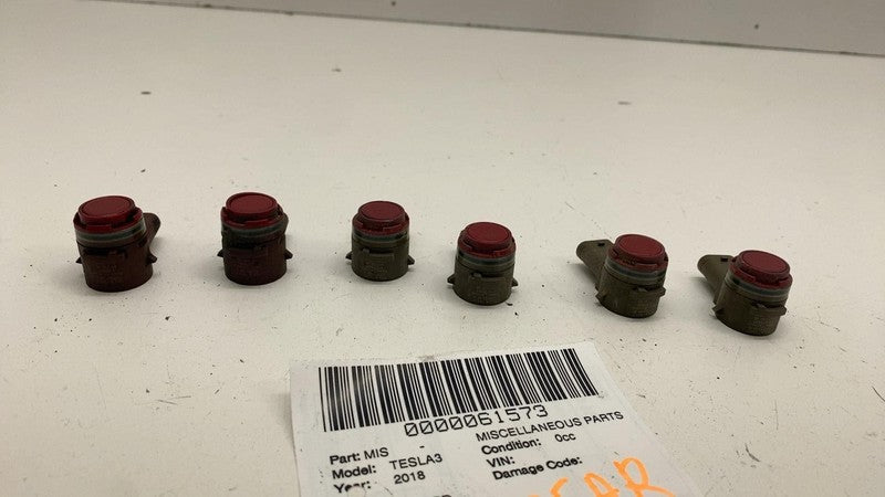 ⭕ 16-24 Tesla Model S 3 X Y Set of 6 Bumper Parking Assist Sensor 1127