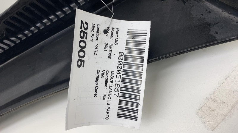 51717388714 2018-2023 BMW 530e B46X Windshield Wiper Cowl Panel Grille Cover OEM 51717388714