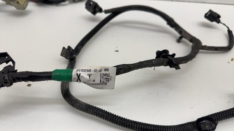 ⭕ 16-20 Tesla Model X Rear Subframe Wiring Harness Cable Wire Loom 103