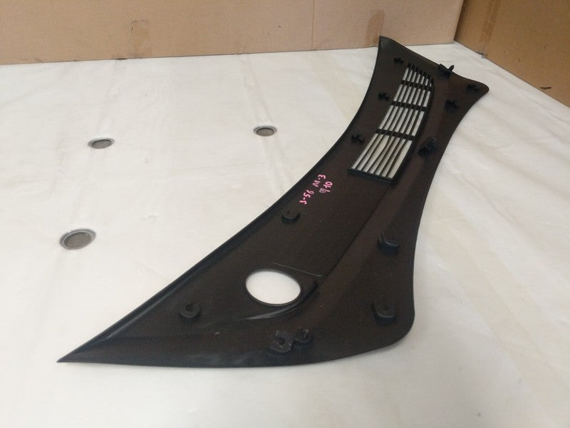 1081675 00 B 2017-2022 Tesla Model 3 M3 Windshield Cowl Rear Apron Underhood Trim Cover Panel