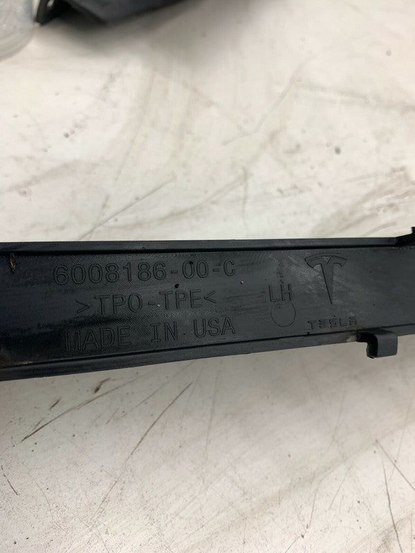 ⭕ 12-16 Tesla Model S Passenger Side Aero Shield Outer Strake Right 60