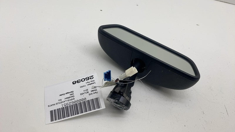 E11 026534 ⭕ 13-18 Mercedes-Benz B-Class W242 Front Interior Upper Rear View Mirror Black