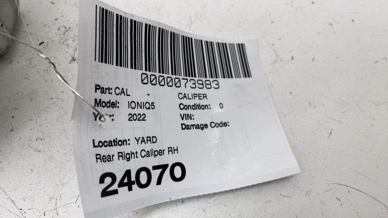 ⭕ 2022-2024 Hyundai Ioniq 5 Rear Passenger Side Brake Caliper w/ Actuator Right