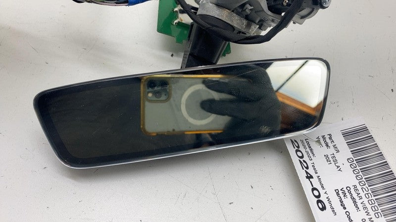 ⭕ 20-23 Tesla Model Y Front Interior Rear View Mirror Triple Camera w/