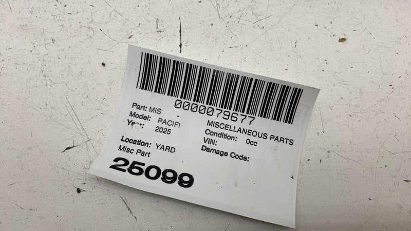 6818717AG ⭕ 2017-2025 Chrysler Pacifica Rear Left Door C-Pillar Applique Molding 6818717AG